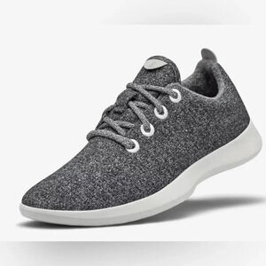 Allbirds heather gray fine merino wool runners. Size 10.